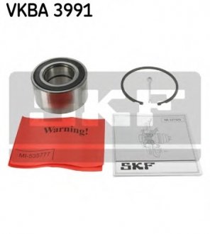 Підшипник колеса,комплект SKF VKBA 3991