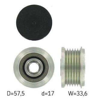 Механизм свободного хода генератора SKF VKM 03302