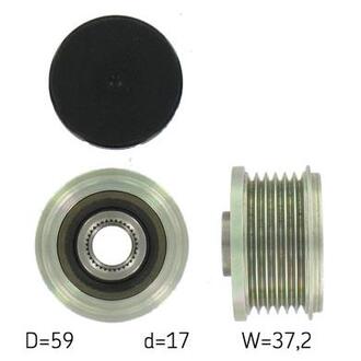 Ременной шкив генератора SKF VKM 03307