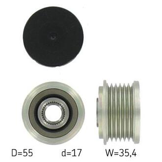 Ременной шкив генератора SKF VKM 03814