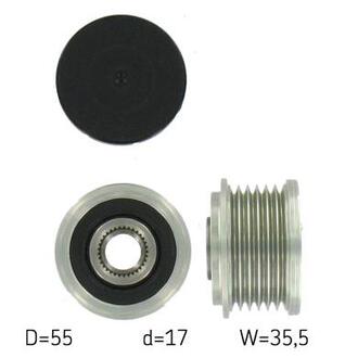 Шків генератора SKF VKM 03820