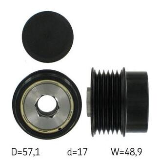 Механизм свободного хода генератора SKF VKM 03830 (фото 1)