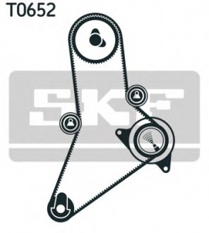 Компл.газораспр.(ремень + ролик) SKF VKMA 02384