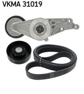 Комплект поліклиновий (ремінь+ролики) SKF VKMA 31019