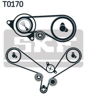 Насос води + комплект зубчатого ремня SKF VKMC01952 (фото 1)