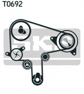 Водяной насос + комплект зубчатого ремня SKF VKMC 94920-1