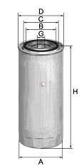 Фільтр паливний MB "2,4-3,0 "75-92 SOFIMA S2610NR