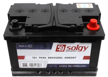 Аккумуляторная батарея SOLGY 406007