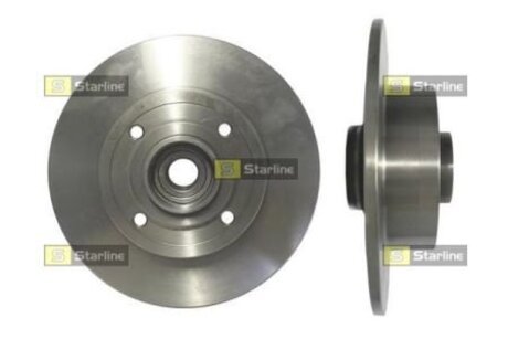 Тормозной диск задний с подшипником STARLINE PB 3223