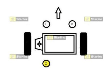 Опора двигателя и КПП STARLINE SM0402