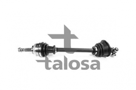 Піввісь ліва +ABS (L:630/A:21/ABS:26/O-30mm) Renault Kangoo/Clio II 98- TALOSA 76-RN-8037A