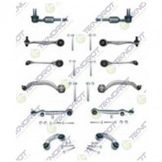 VW К-кт рычагов+тяги стаб.+наконечн.+крепление Audi A6 97-,A8 94- TEKNOROT A-533