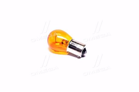 Лампа указателей поворотов и стоп сигналов 24V 21W BA15S Amber <> TEMPEST S25 24V21W BA15S AMB