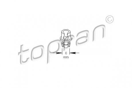 Пружинный зажим TOPRAN / HANS PRIES 109 034