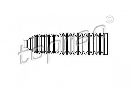 Пыльник рулевой рейки Audi A4 97-, A6 97-, Skoda Superb TOPRAN / HANS PRIES 110 172