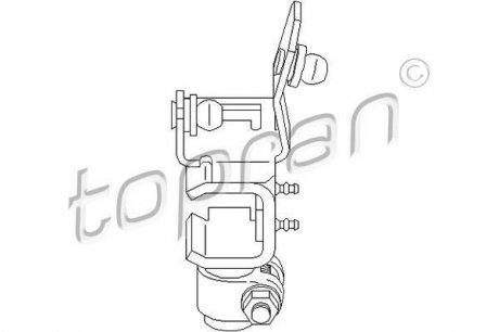 Важіль перемикання передач TOPRAN / HANS PRIES 111 330