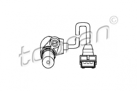 Датчик положення колінчастого валу TOPRAN / HANS PRIES 205887