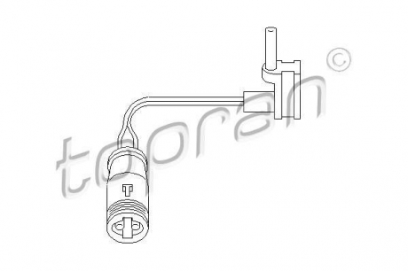 Датчик зносу гальмівних колодок TOPRAN / HANS PRIES 401203