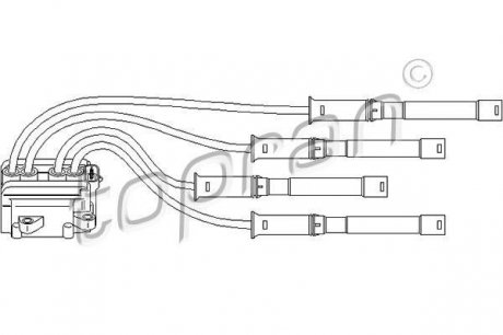Катушка зажигания TOPRAN / HANS PRIES 700 471