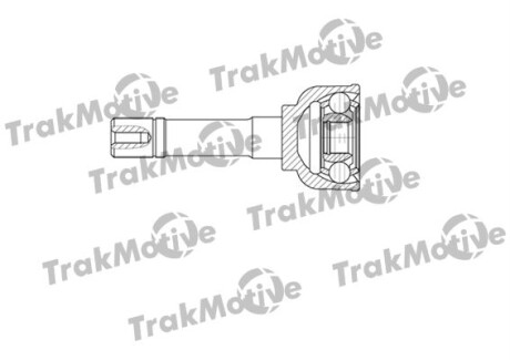 SUZUKI Шрус наружный 19/26 зуб. JIMNY 1.3 98-, JIMNY 1.3 05- Trakmotive 40-0604 (фото 1)