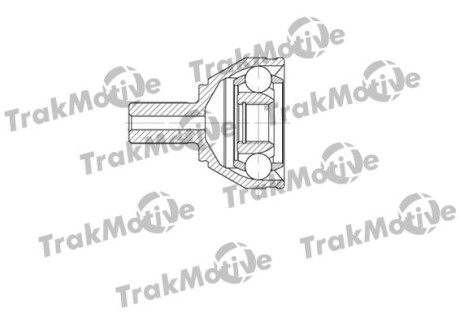 LAND ROVER Шрус наружный к-кт 40/27 зуб. FREELANDER 2 (L359) 2.2 10-14, FREELANDER 2 (L359) 2.2 TD4 06-14, FREELANDER 2 (L359) 3.2 06-14 Trakmotive 40-0662