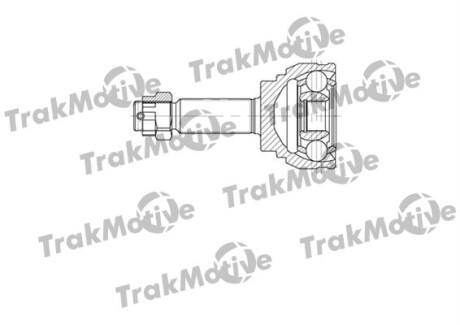 HYUNDAI Шрус внутрений к-кт 25/22 зуб. ACCENT 00- Trakmotive 40-0682