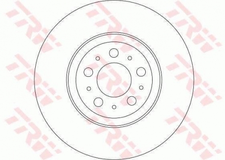 Тормозной диск TRW DF4339