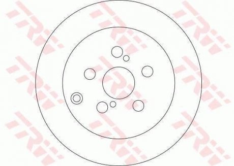 Тормозной диск TRW DF4417