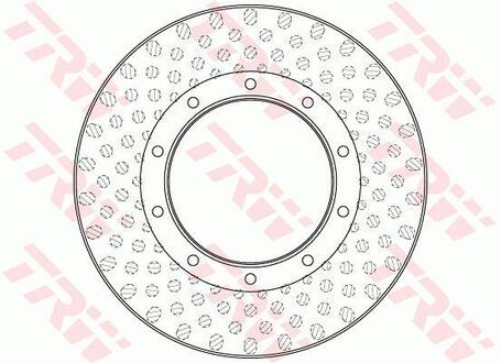 Тормозной диск TRW DF5010S