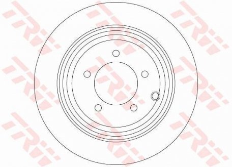 Тормозной диск TRW DF6326