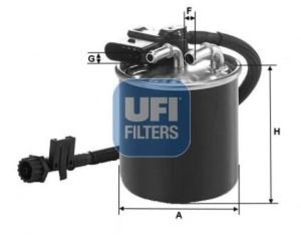 Топливный фильтр UFI 2414900