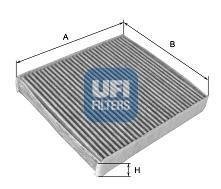 ФИЛЬТР САЛОННЫЙ, УГОЛЬНЫЙ UFI 54.144.00