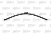 Комплект стеклоочистителей SILENCIO FLAT BLADE SET / бескаркасный / 600 • 500 мм. / со спойлером / Valeo 574643 (фото 2)