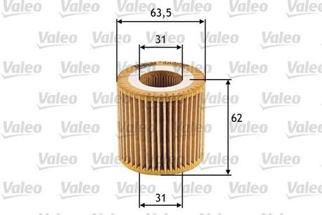 Фільтр масляний Valeo 586536