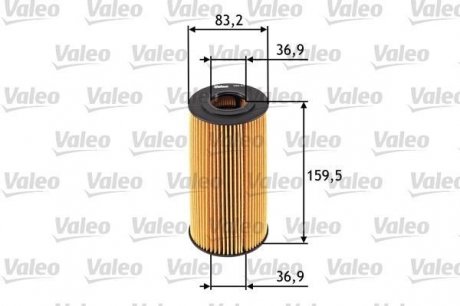 Фильтр масляный Valeo 586537