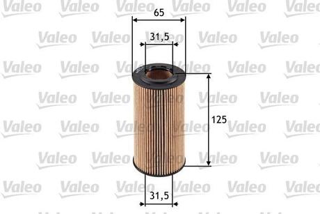 Фільтр масла Valeo 586552