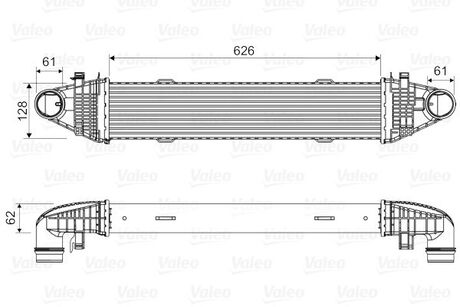 Интеркулер Valeo 818-616