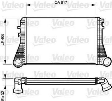 Радіатор охолодження Valeo 818795 (фото 1)