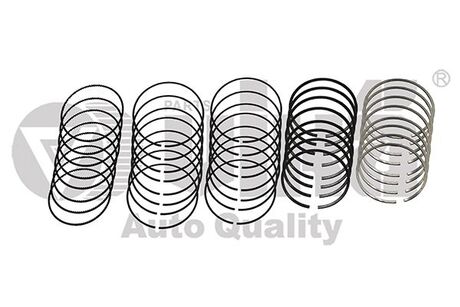 Комплект поршневых колец 2,4L/3,0L 81 мм (на 6 поршней) Audi A4 (01-04),A6 (97-05) VIKA 11981631901