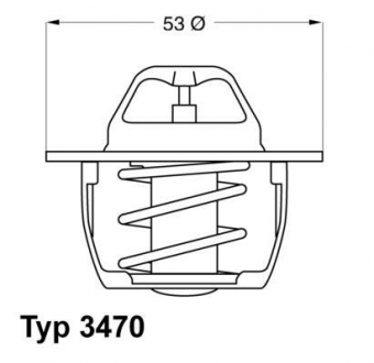 Термостат WAHLER 3470.89D50