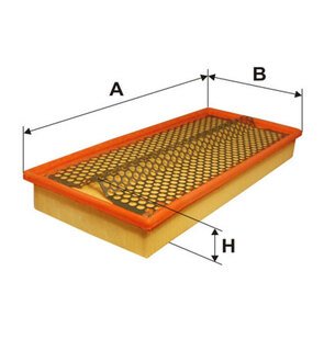 Фильтр воздушный mb w124 /ap011 (wix-filtron) WIX FILTERS WA6174