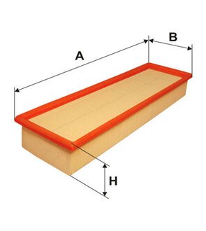 Фильтр воздушный opel, renault /ap015 (wix-filtron ua) WIX FILTERS WA6178