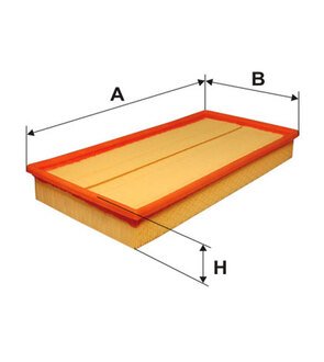 Фильтр воздушный /ap149 (wix-filtron ua) WIX FILTERS WA6332 (фото 1)