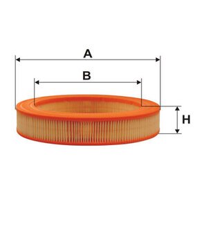 Фильтр воздушный /227 (wix-filtron) WIX FILTERS WA6408 (фото 1)