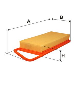 Фильтр воздушный citroen, peugeot /ap130/3 (wix-filtron) WIX FILTERS WA6738 (фото 1)