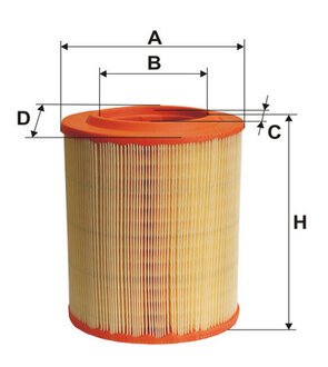 Фільтр повітря WIX FILTERS WA9566