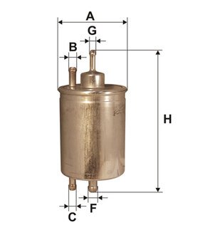 Фильтр топл. /pp947/1 (wix-filtron) WIX FILTERS WF8175