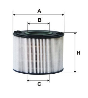 Фильтр топл. /pe973/6 (wix-filtron) WIX FILTERS WF8427 (фото 1)