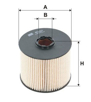 Фильтр топл. citroen, peugeot (wix-filtron) WIX FILTERS WF8433