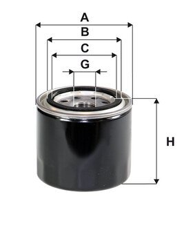 Фільтр масляний двигуна MITSUBISHI /OP536 (WIX-FILTERS) WIX FILTERS WL7081 (фото 1)